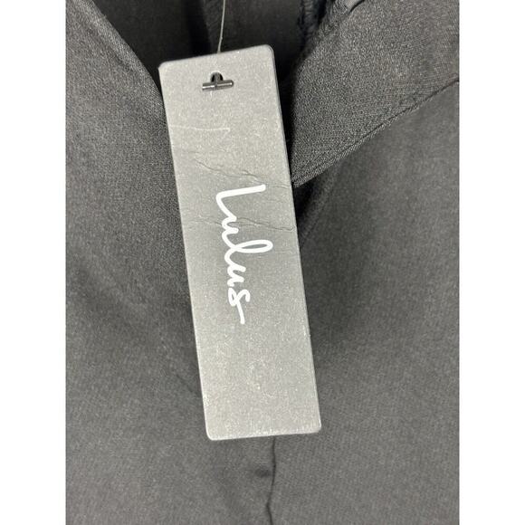 LuLu's Black Womens Pants Sz Medium Slacks Workwear Career Office NEW Minimalist - Picture 8 of 11